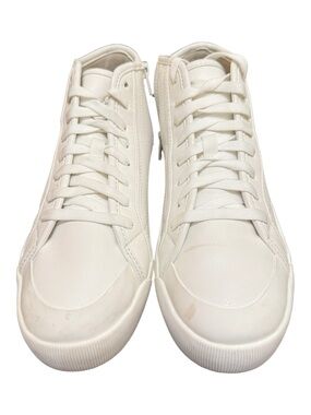 Dr. Scholl’s Women’s White Mid Top Platform Sneakers Size 8 EU 38.5